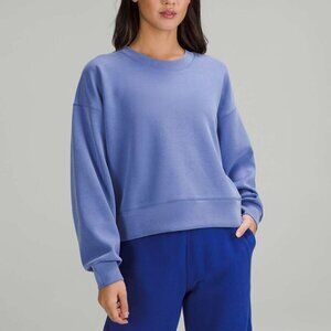 NWOT Lululemon Perfectly Oversized Cropped Crew *Softstreme